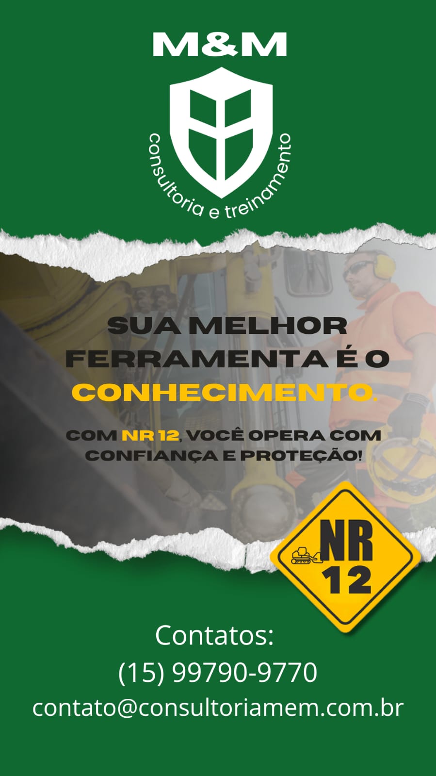 NR12 – Segurança no Trabalho em Máquinas e Equipamentos